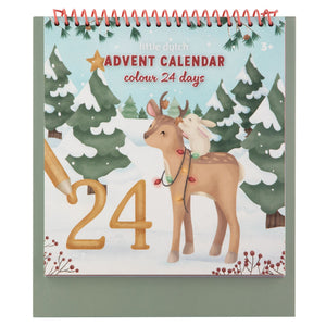 Little Dutch Ausmal-Adventskalender Essentials X-MAS