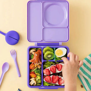 Lunchbox mit Thermoskanne OmieBox – Purple Plum