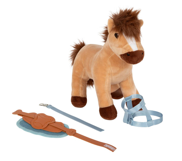 Spielset Pferd mit Stall und Zubehör in der Tasche