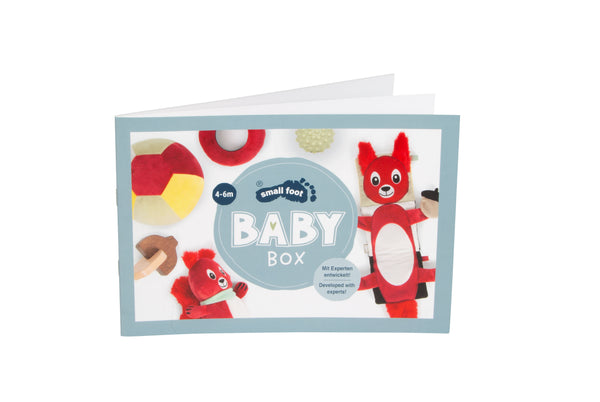 Geschenkset Baby-Box - Entdecken und Kennenlernen, 6 Teile (4-6 Monate)