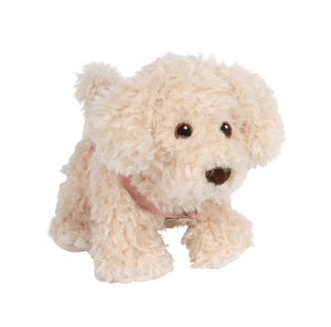 Plüschhund mit rosa Transporttasche und Pflegeset (ab 2 Jahren)