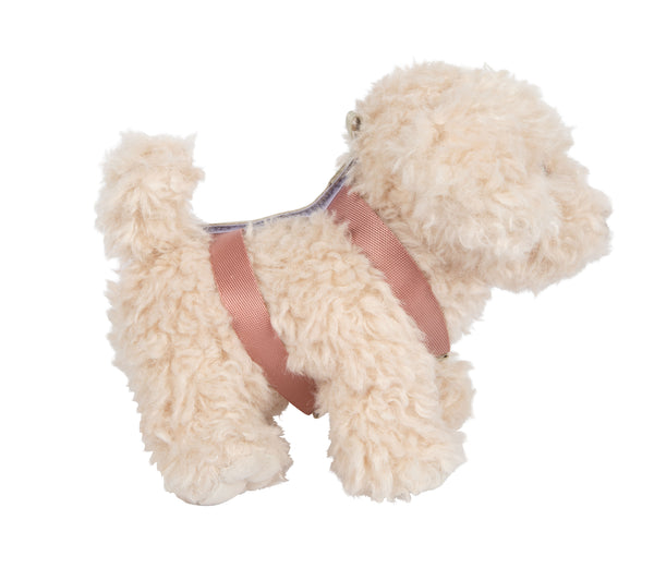 Plüschhund mit rosa Transporttasche und Pflegeset (ab 2 Jahren)