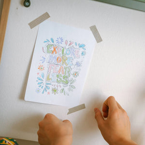 Nachfüllkarten – Kidydraw Pad – Inspirierende Zitate (30 Stück, ab 10 Jahren)
