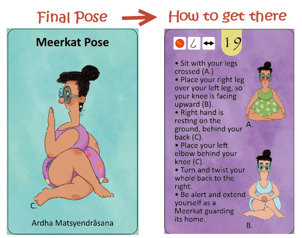 Karten Doda Yoga – Natur (ENG)