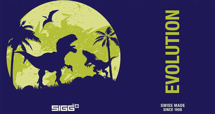 Trinkflasche 0,4 l – Glow Moon Dinos