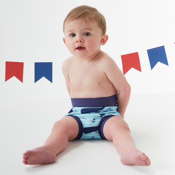 Schwimmwindel Happy Nappy 12–24 Monate Wale (XL)
