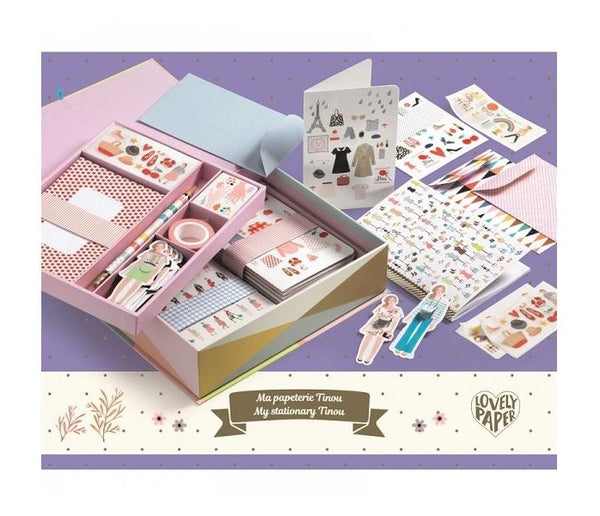 Koffer mit Schreibset  - Tinou - Tublu.de