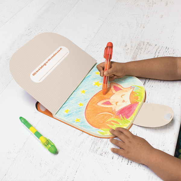 Reisetagebuch-Skizzenblock – Fuchs