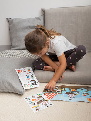 Stickerset mit 2 Platten – Savanne - Tublu.de