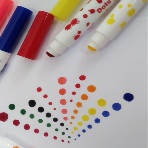 Filzstifte mit Punktspitze – 8 Farben - Tublu.de