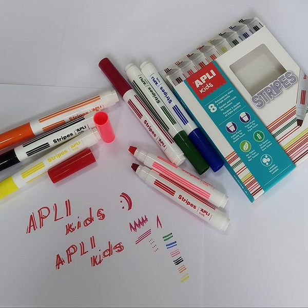 Filzstifte zum Zeichnen – 8 Farben - Tublu.de