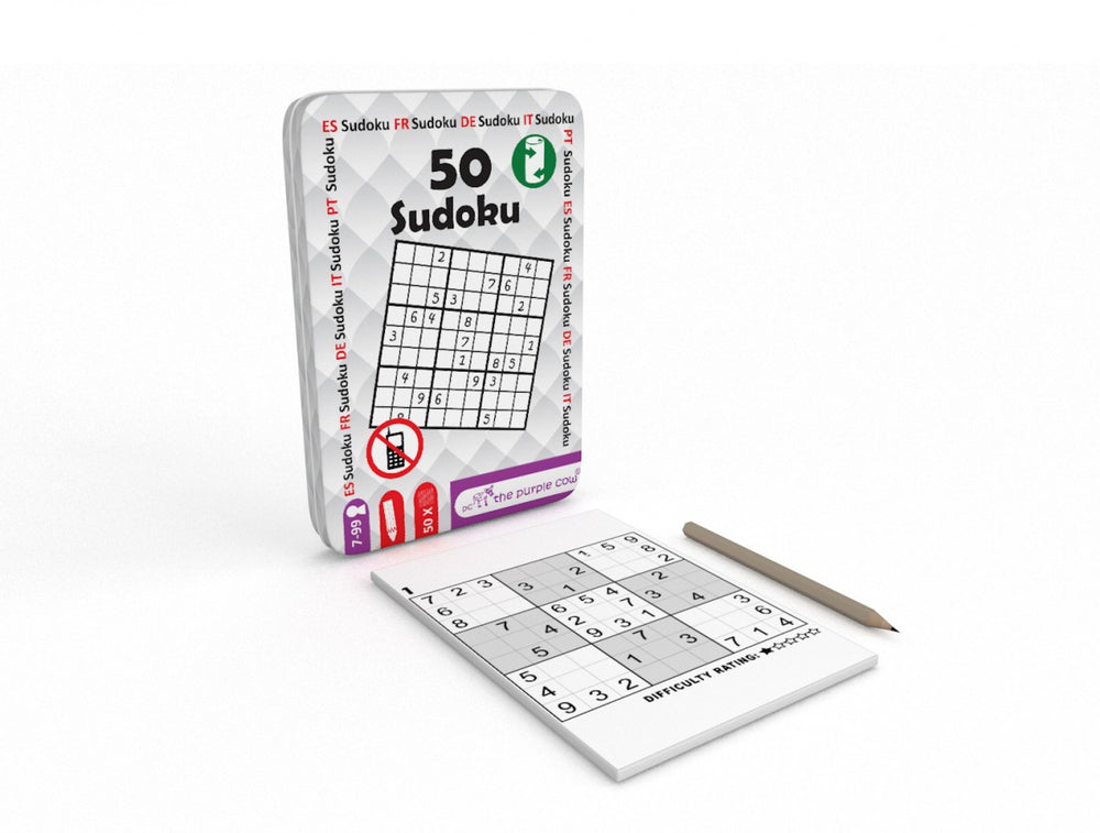 Reise-Rätsel – 50 Sudoku