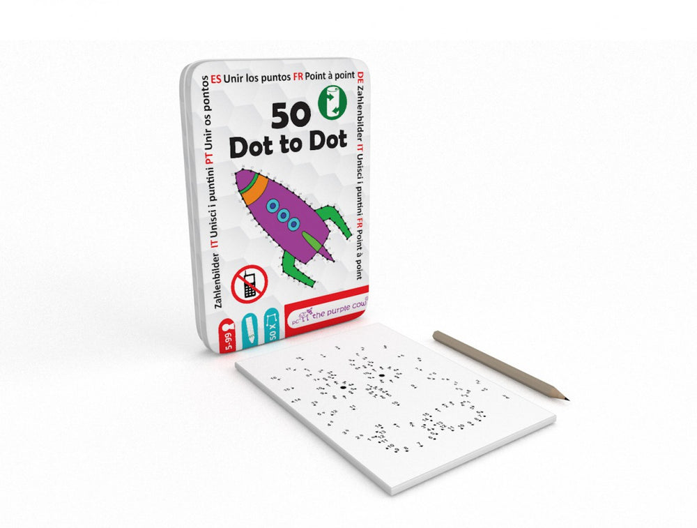 Reise-Rätsel – 50 Verbinde die Punkte