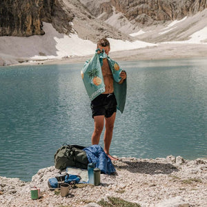 Schnelltrocknendes Handtuch SoftFibre – Tropical 150 x 90 cm