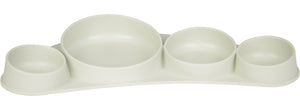 Silikonteller Tiny Tapas – Light Grey