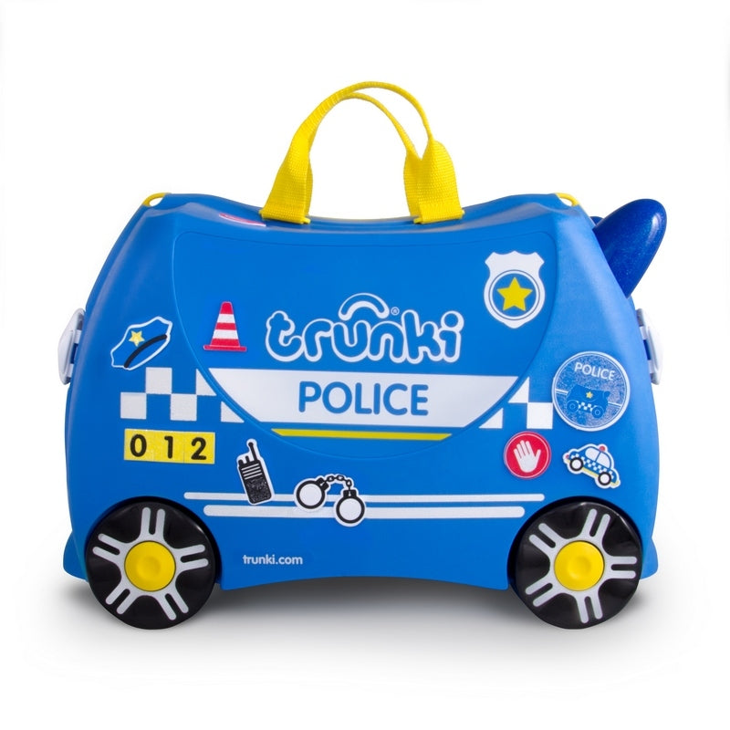 Kinderkoffer – Polizeiauto Percy