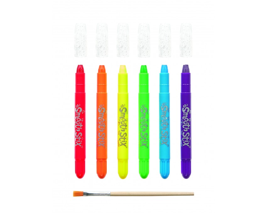 Aquarell-Gelstifte – Smooth Stix, 6er-Set