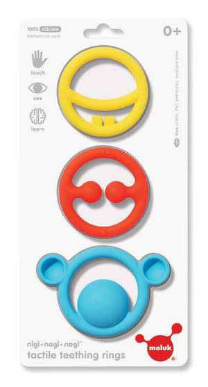 Nigi, Nagi & Nogi Beißringe – Multicolour - Tublu.de