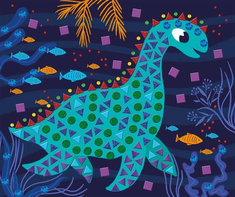 Kreativset Mosaik – Dinosaurier 4 - Tublu.de