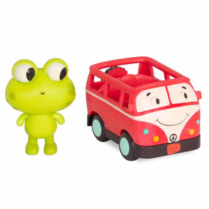 Bus und herausnehmbare Froschfigur von B. Toys