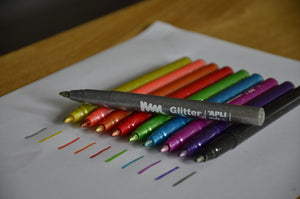 Glitzerstifte – 10 Farben - Tublu.de