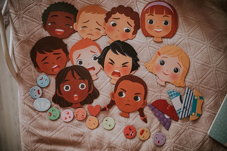 Magnetisches Puzzle – Emotionen - Tublu.de