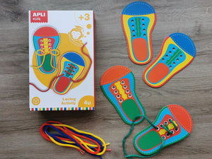Set zum Erlernen des Schuhbindens - Tublu.de
