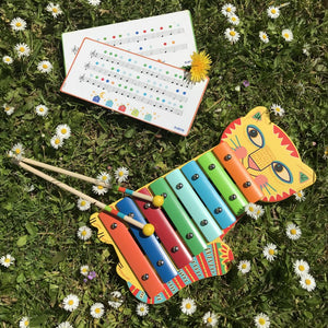 Holz-Zimbel  – Katze - Tublu.de