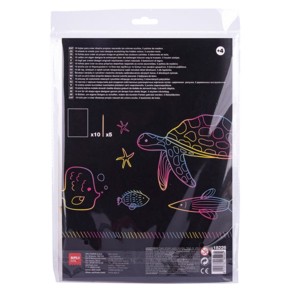 Rubbelbild-Set – Magic Scratch A4 - Tublu.de