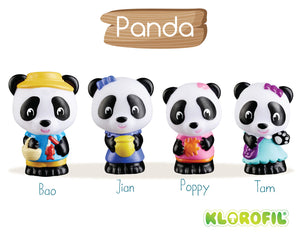 Panda-Bärenfamilie - Tublu.de