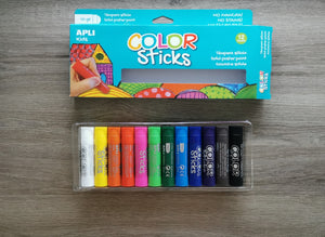 Farben in Stiftform – 12 Farben - Tublu.de
