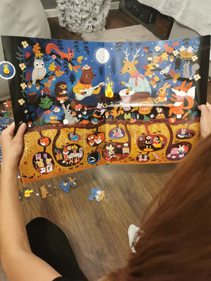 Beobachtungspuzzle – Wald 104 Teile 5+ - Tublu.de