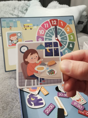 Magnetisches Puzzle – Uhren - Tublu.de
