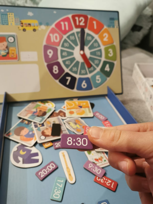 Magnetisches Puzzle – Uhren - Tublu.de