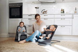 Babywippe BLISS MESH – Blau