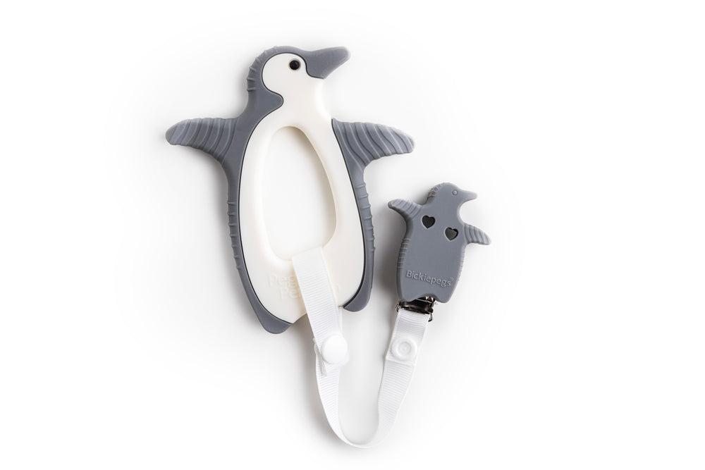 Sensorischer Beißring – Peggie the Penguin