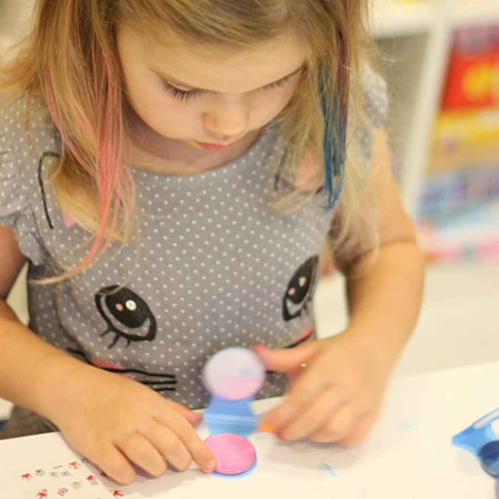 Auswaschbare Haarkreide (2er) - Flamingo