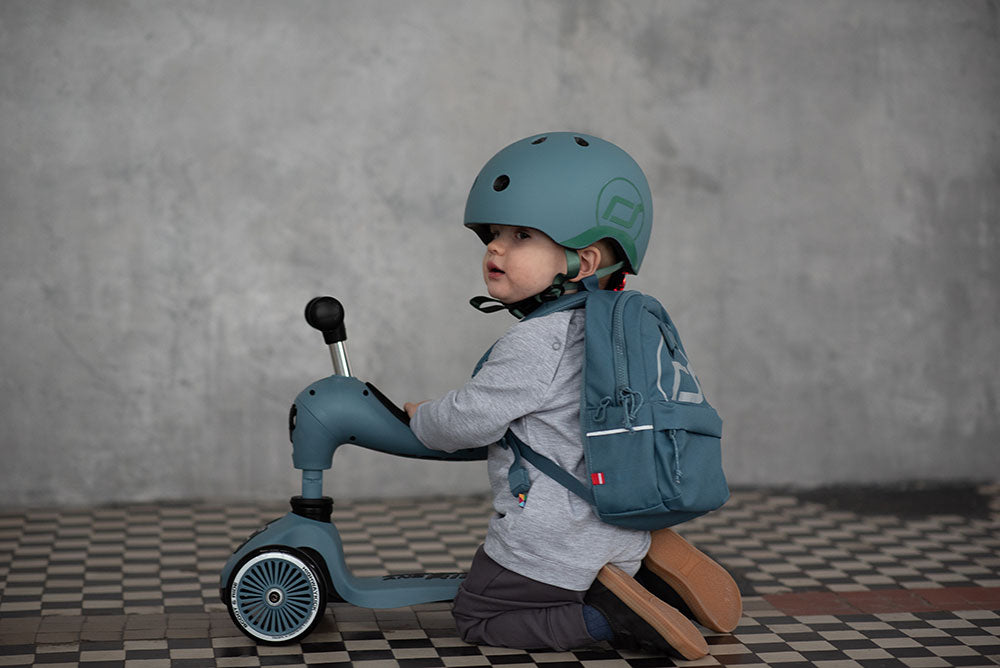 Kinderhelm XXS-S 1-5 Jahre - Steel - Tublu.de