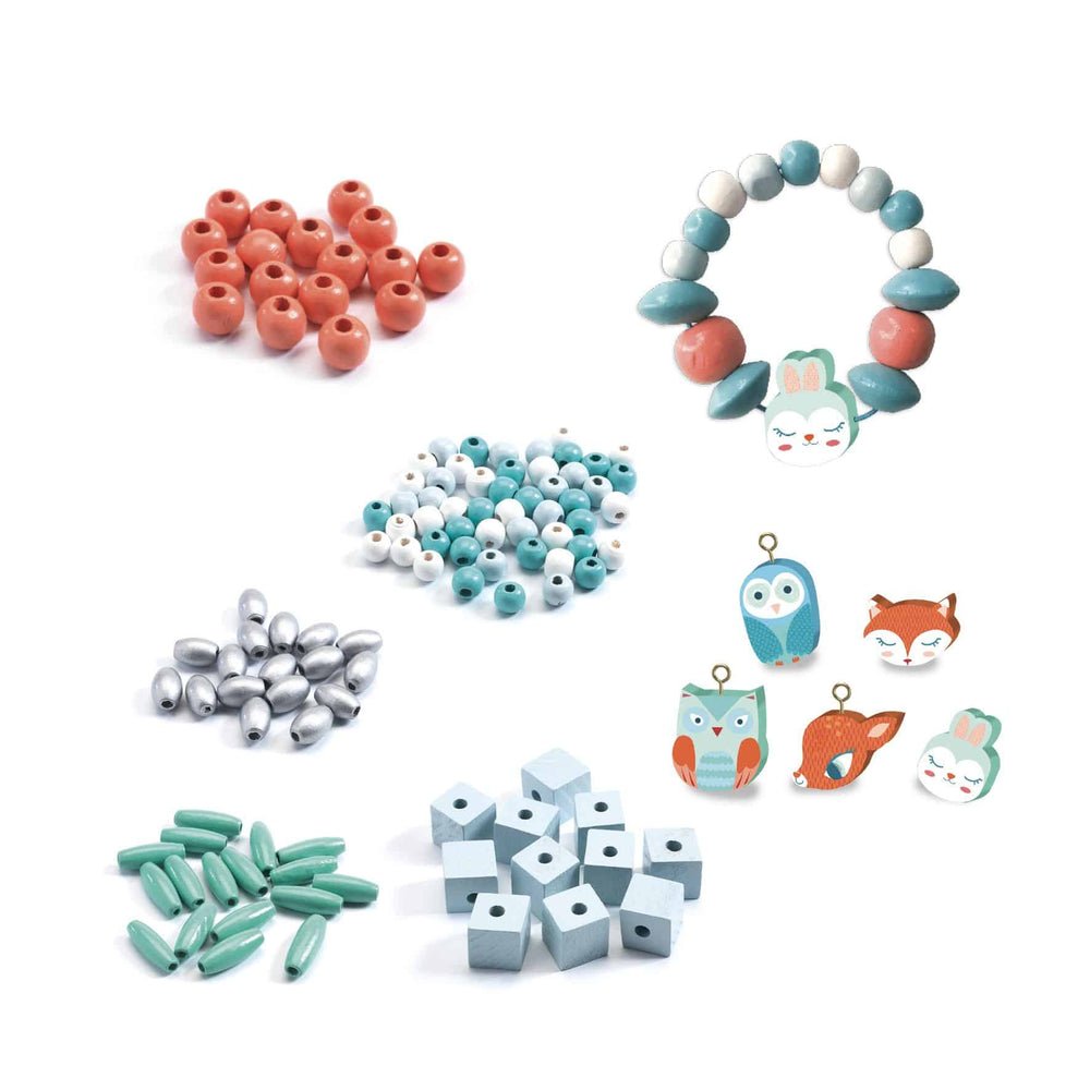 Set zum Basteln von Schmuck - Kleine Tiere - Tublu.de