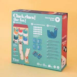 Familienspiel Cluck, cluck! Fox! – Klopf, klopf, hier ist der Fuchs! - Tublu.de