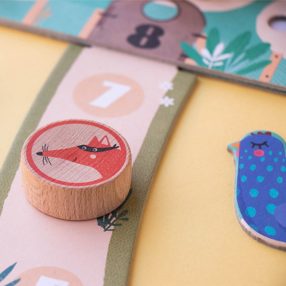 Familienspiel Cluck, cluck! Fox! – Klopf, klopf, hier ist der Fuchs! - Tublu.de