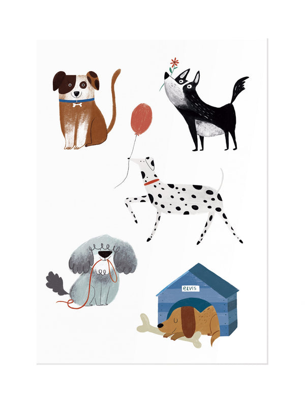 Tattoos für Kinder – Hunde - Tublu.de