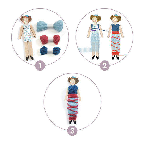 DIY-Kunstset Puppen – Süße Nacht - Tublu.de