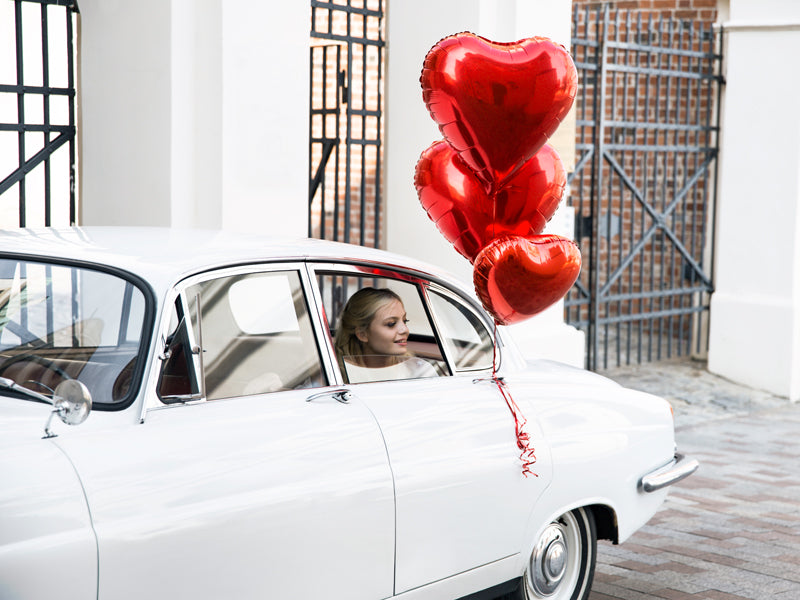 Folienballon – Herz rot 61 cm