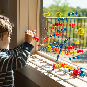 Mini-Saugnapf-Bausteine Squigz 75 Teile - Tublu.de
