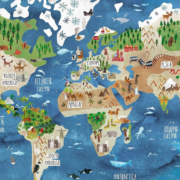 Lernpuzzle mit Spiel – Entdecke die Welt - Tublu.de