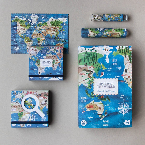 Lernpuzzle mit Spiel – Entdecke die Welt - Tublu.de