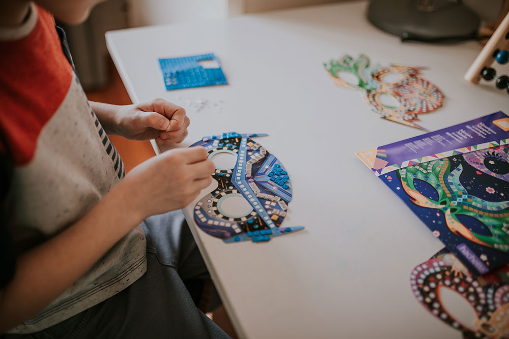 Kreativset Mosaik – Masken 7+ - Tublu.de