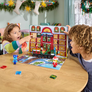 Adventskalender mit Magnetbausteinen - microMAGS, 34 Teile