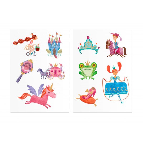 Tattoos für Kinder – Prinzessin - Tublu.de